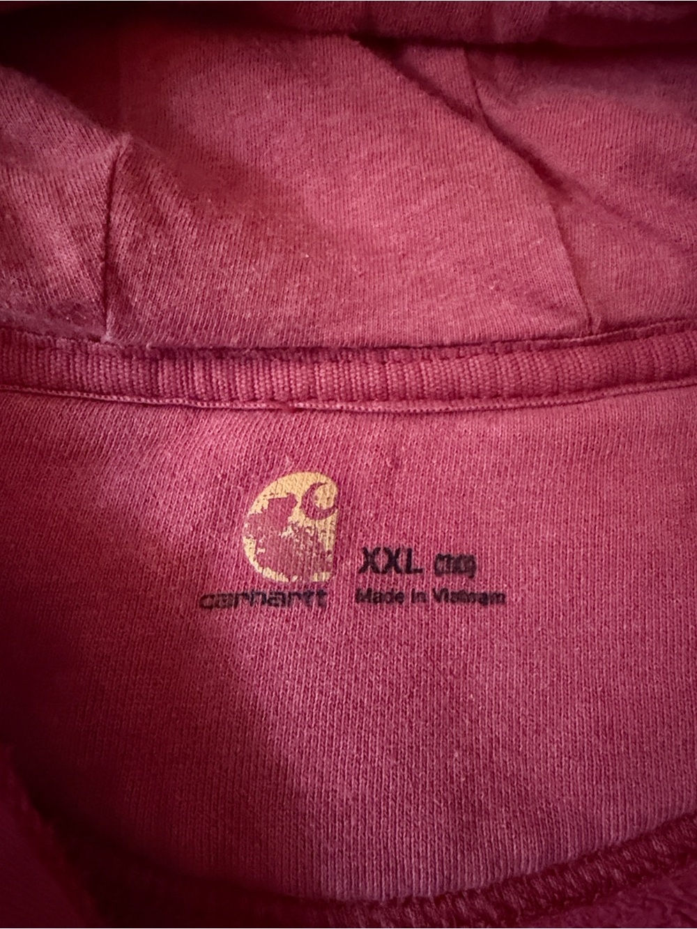 Carhartt Women's Dusty Rose Hoodie Jacket - Picture 3 of 5